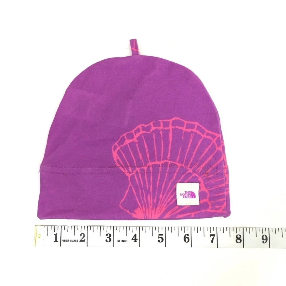 The North Face Girls Purple + Pink Seashell Beanie